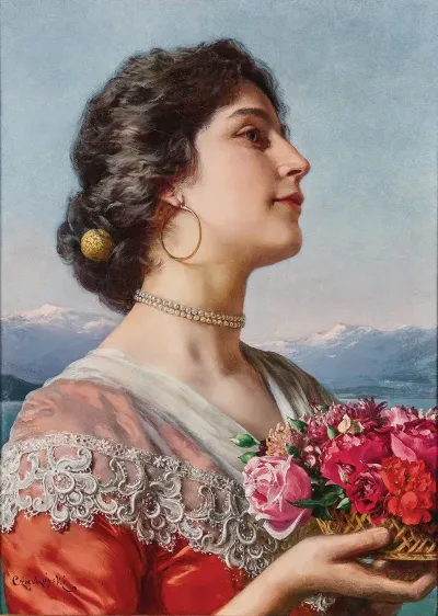 Young Flower Seller