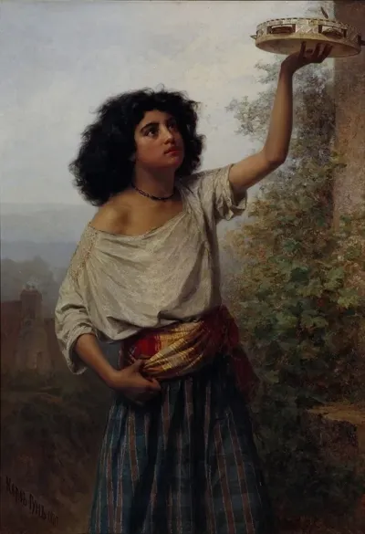 Young Gipsy Woman