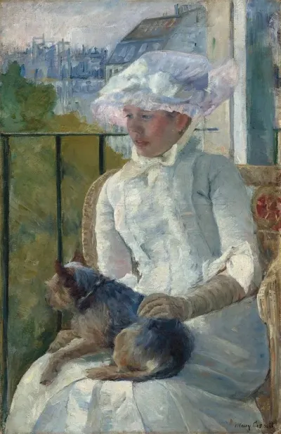 Young Girl At A Window