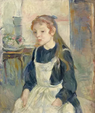 Young Girl With An Apron