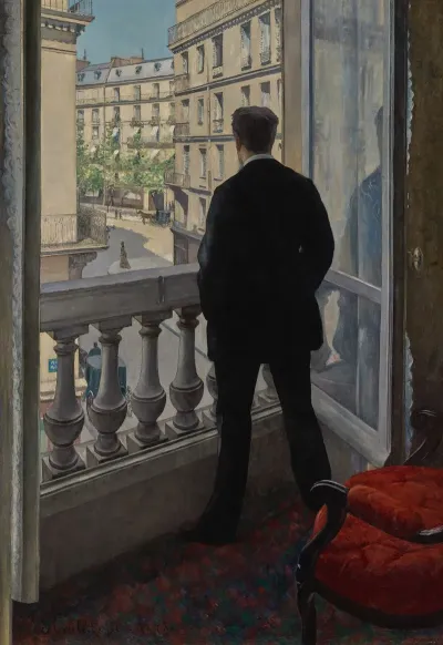 Young Man At His Window