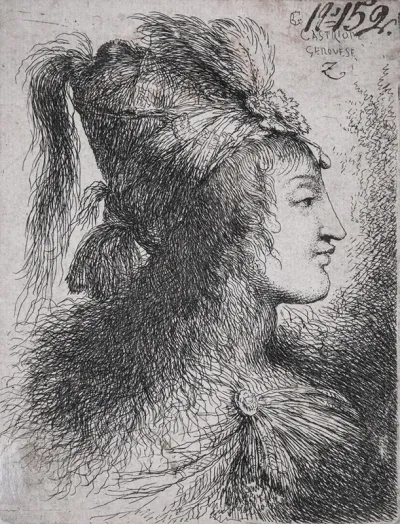 Young Man In Profile
