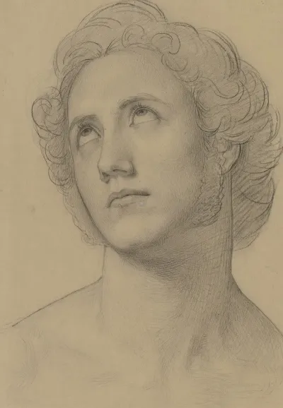 Young Man Looking Up 2