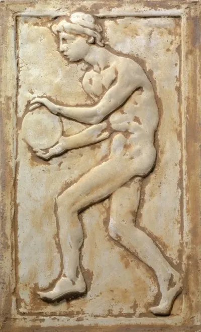 Young Man With Discus