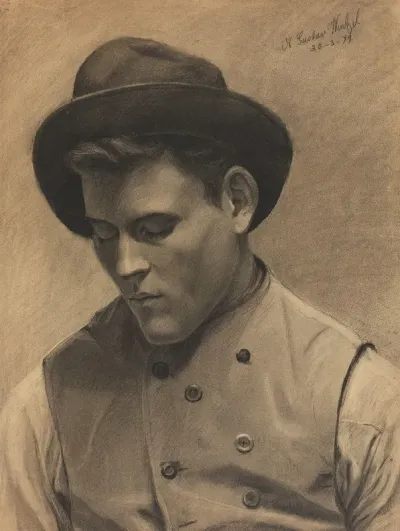 Young Man With Hat