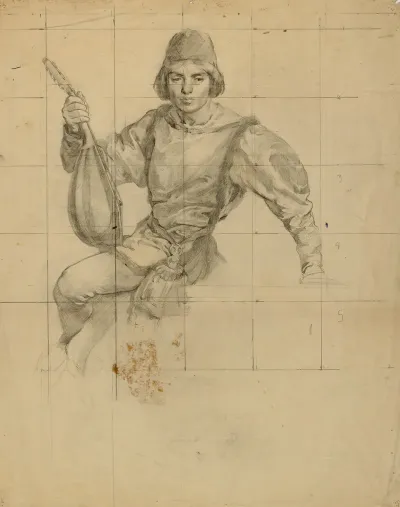 Young Man With Lute