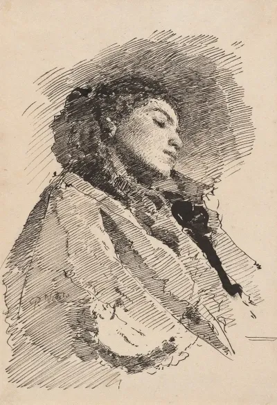 Young Woman Asleep 2