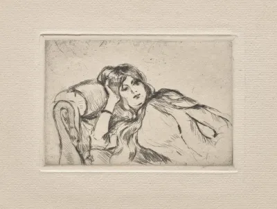 Young Woman At Rest