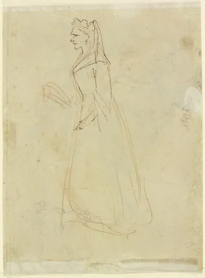 Young Woman Female Head