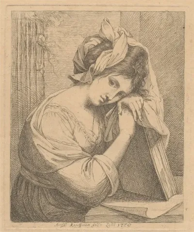 Young Woman In Contemplation