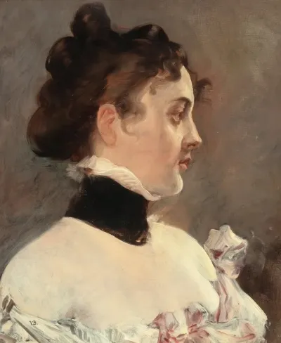 Young Woman In Profile 3