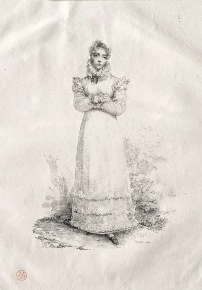 Young Woman Standing 3