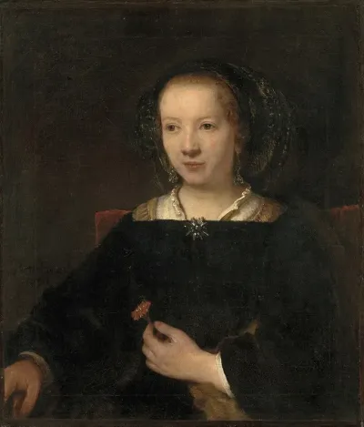 Young Woman With A Carnation 2