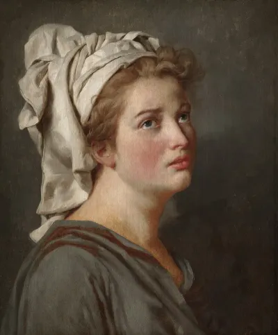 Young Woman With A Turban 2