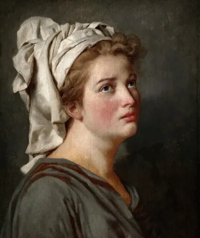 Young Woman With A Turban