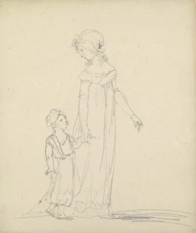 Young Woman With Child 2