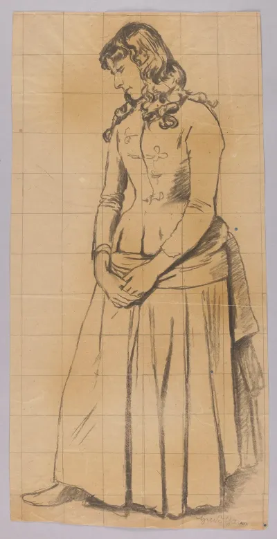 Young Woman With Loose Hair