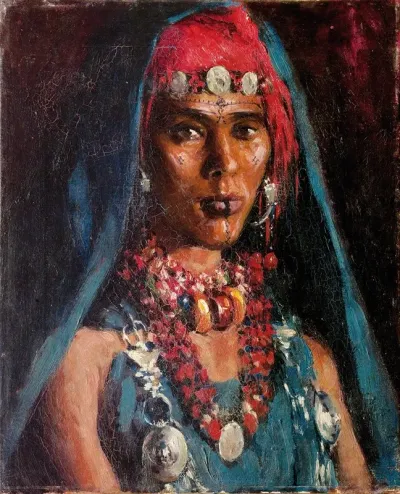 Young Woman With Necklaces