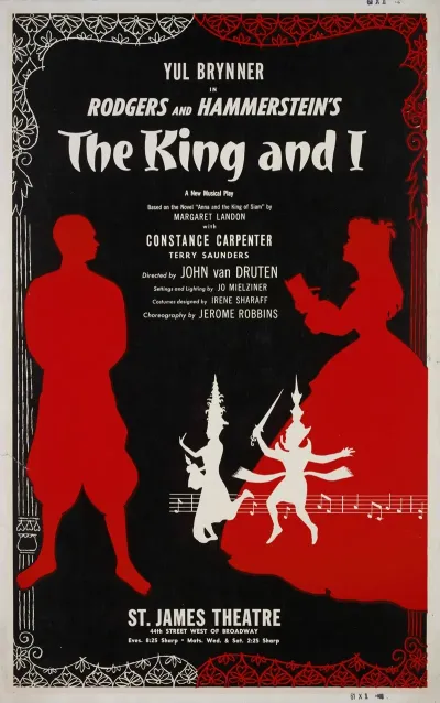 Yul Brynner In Rodgers And Hammersteins The King And I