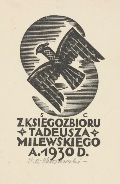 Z Ksiegozbioru Tadeusza Milewskiego A 1930 D