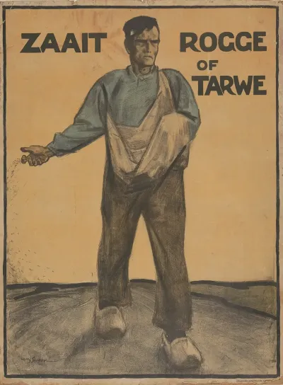 Zaait Rogge Of Tarwe