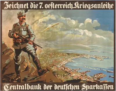 Zeichnet Die 7 Oesterreich Kriegsanleihe