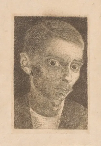 Zelfportret Met Snor