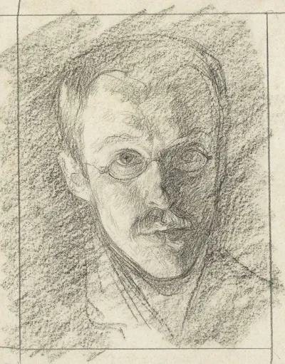 Zelfportret Van Jan Veth 2