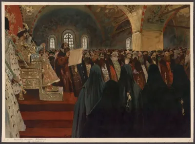 Zemsky Sobor Parliament Of The Tsardom Of Russia