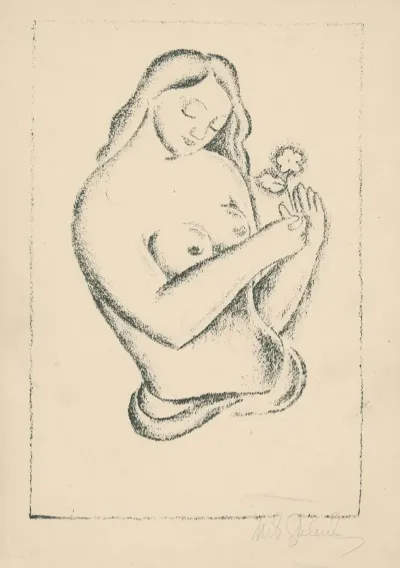 Zena S Kvetinou