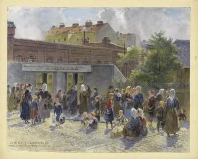 Zentralkuche Und Speisestelle X Stadt Strasenbahnremise Favoriten