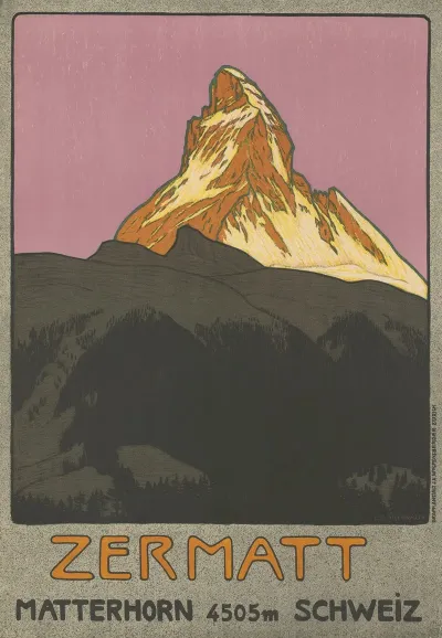 Zermatt Matterhorn 4505m Schweiz