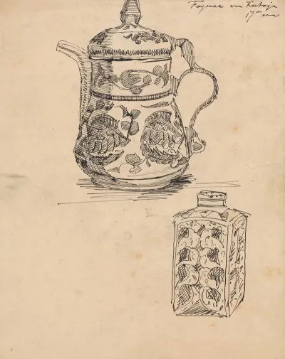 Zeventiende Eeuwse Faience Uit Kuthaya