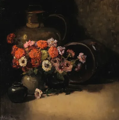 Zinnias 9