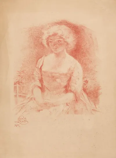 Zittend Meisje 2