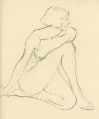 Zittende Figuur 17