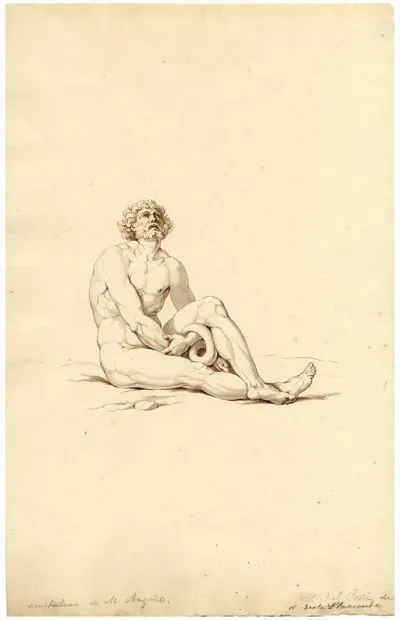 Zittende Man