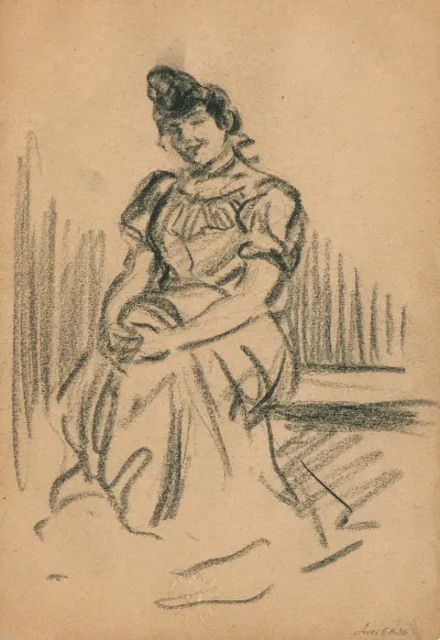 Zittende Vrouw 10