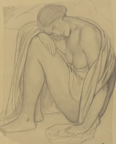 Zittende Vrouw 4
