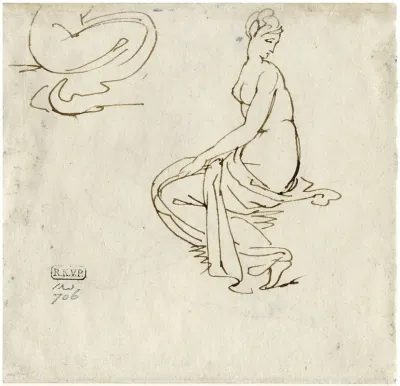 Zittende Vrouw 5
