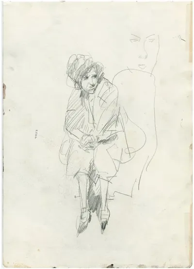 Zittende Vrouw 6