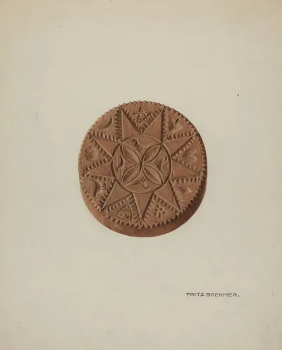 Zoar Buttermold