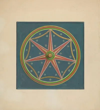 Zoar Ceiling Ornament