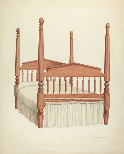 Zoar Four Post Bed
