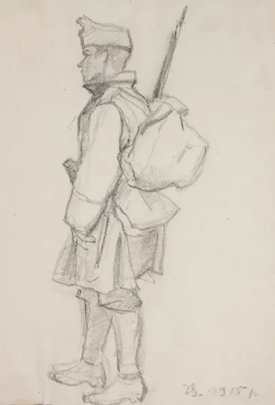 Zolnierz Legionow Ukrainskich Strzelcow Siczowych