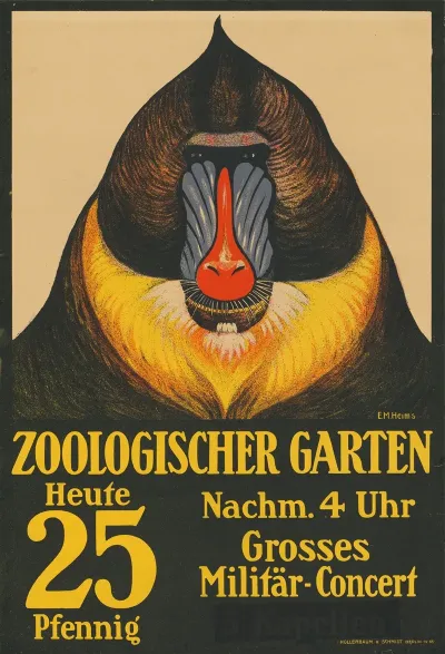 Zoologischer Garten Heute Nachmittag 4 Uhr Groses Militar Konzert