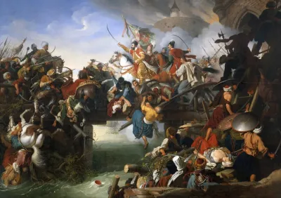 Zrinyis Charge From The Fortress Of Szigetvar