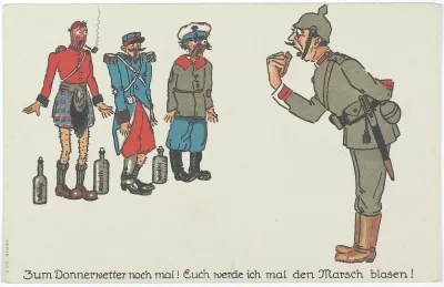 Zum Donnerwetter Noch Mal Euch Werde Ich Mal Den Marsch Blasen