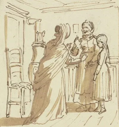 Zwei Frauen Und Ein Kind In Einem Zimmer