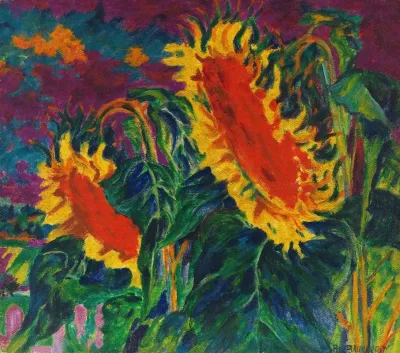 Zwei Sonnenblumen